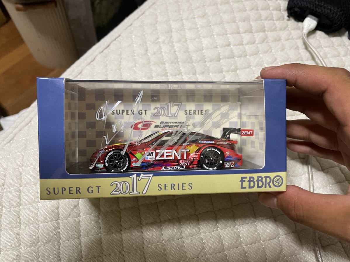 エブロ SUPER GT ZENT CERUMO LC500 サイン入り bckediri.beacukai.go.id