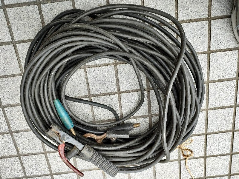 やまびこ産業機械 新ダイワ 防音型ガソリンエンジン溶接機 EGW150MD-I 動作OK キャプタイア、新品バッテリー付(1年保証あり) 稼働97時間 3