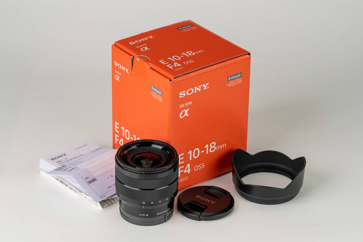 SONY】 ソニー E 10-18mm F4 OSS SEL1018 smk-koperasi.sch.id
