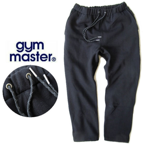 ジムマスター★GYM MASTER【12ozヘビー裏起毛スウェットロングパンツ】厚手スウェットパンツ G933673　05/ブラック XLサイズ_画像1