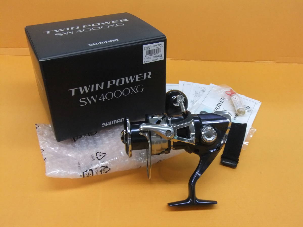 FF488-293♪【60】未使用品 シマノ 21' ツインパワー SW 4000XG