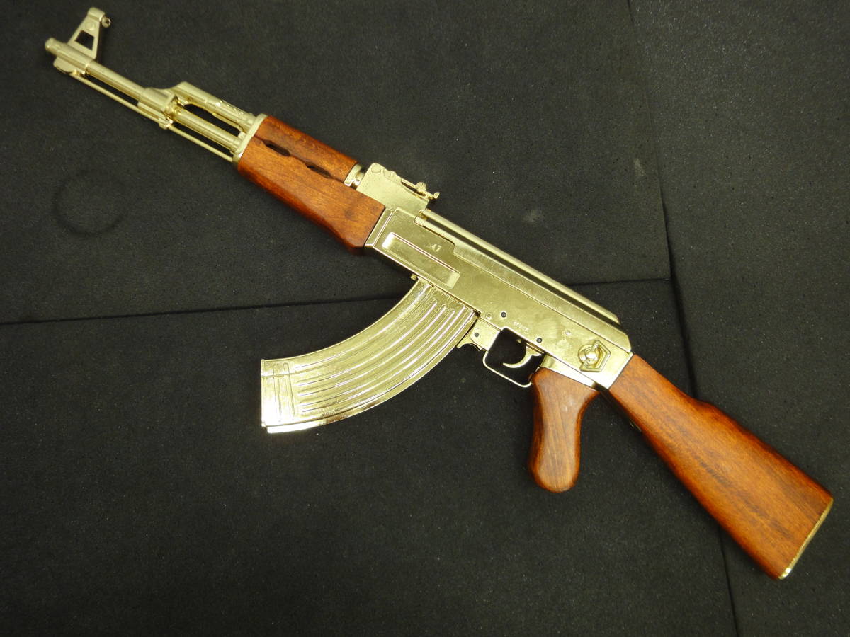 スペイン DENIX社 AK47 ゴールド カラシニコフ ディスプレイガン