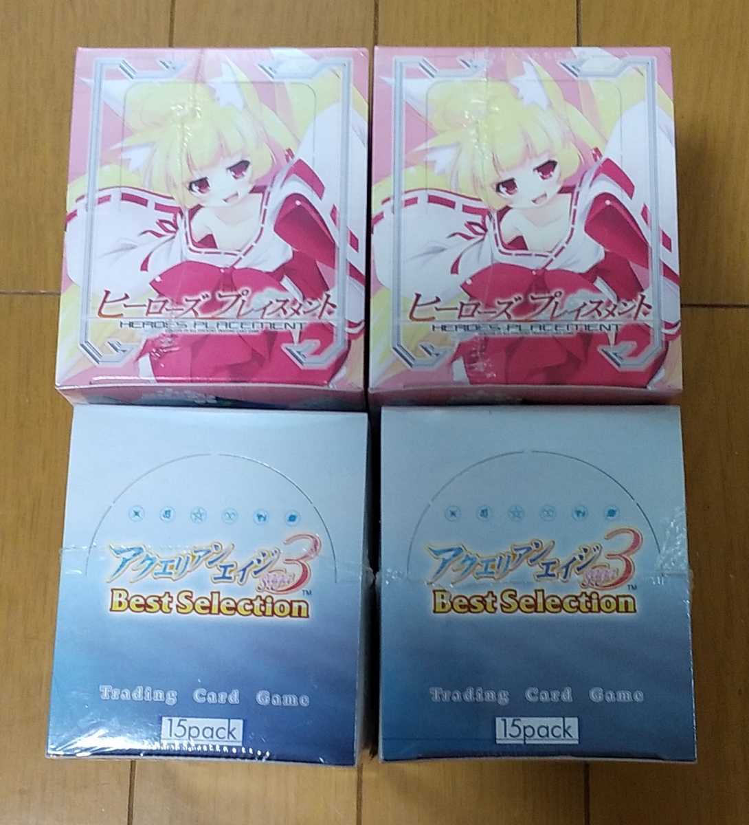 アクエリアンエイジ TCG シリーズ （未開封 未使用 BOXなど6点）ZX