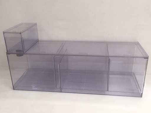特注塩ビ濾過槽+ウールBOX 900×300×300 3層式未使用1台限り-其他–日本