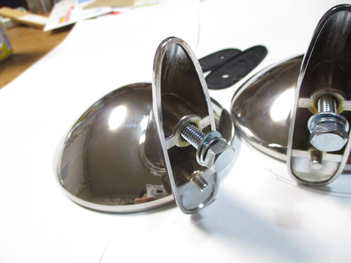 S800 fender mirror left right set after market goods unused new goods glass surface large 115φ HONDA Honda N360 Z360 SA360 life 