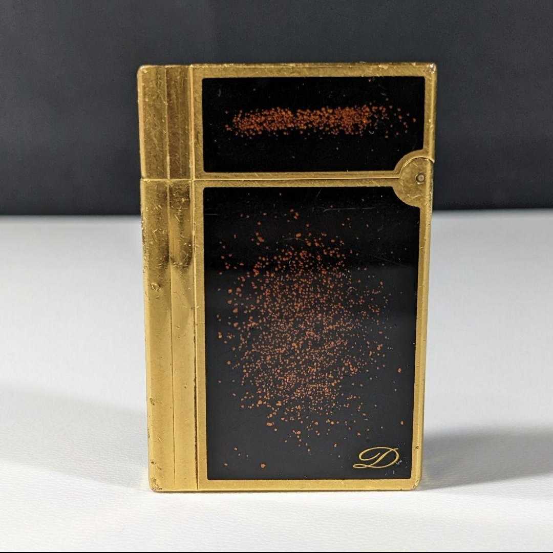 ST.dupont デュポン ガスライター 金ゴールド ギャッツビー ライン２s-