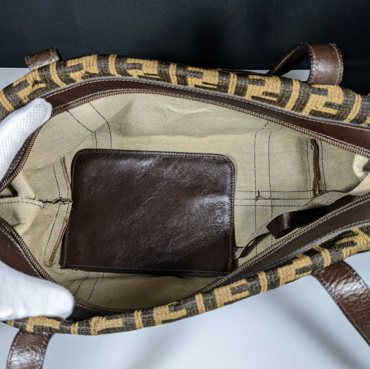 美品 FENDI フェンディ SAS ビンテージ ショルダーバッグ トートバッグ