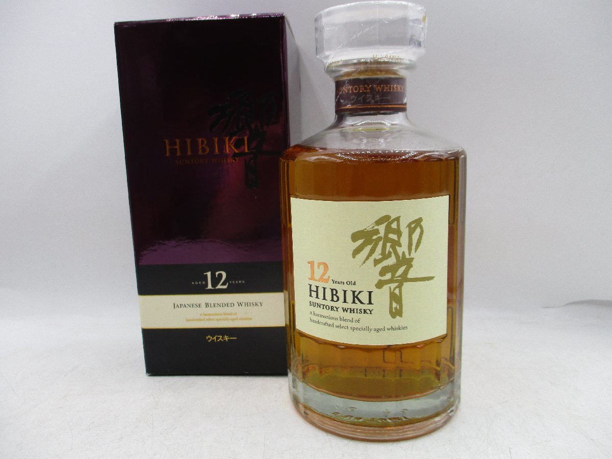 SUNTORY WHISKY HIBIKI 12年 サントリーウイスキー 響 箱入 未開封 古