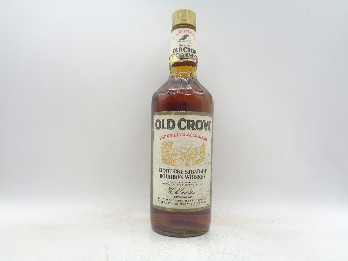 未開封 CROW ウイスキー バーボン X147142 クロウ 750ml オールド OLD 40％ 古酒 - onaparaguay.com