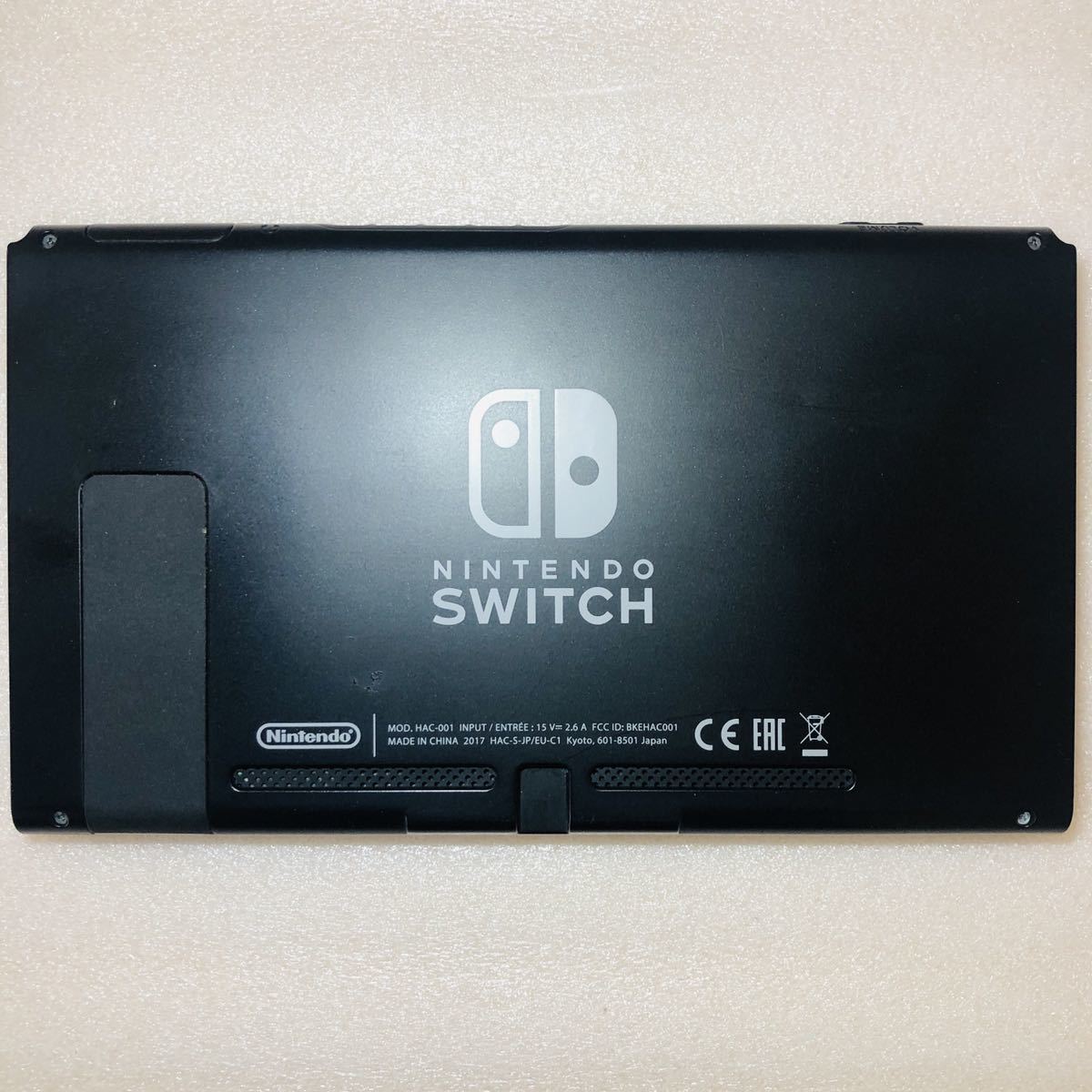 画面無傷】１円～ Nintendo Switch 本体 2017年製 未対策機 本体のみ