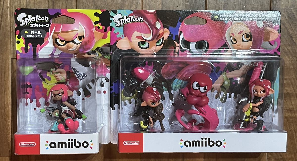 ☆日本の職人技☆ 未開封 タコ トリプル スプラトゥーン amiibo スプラ