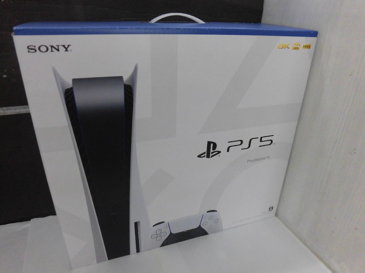 PS5 ディスクドライブ搭載モデル 本体 未使用品(やや箱イタミ有)