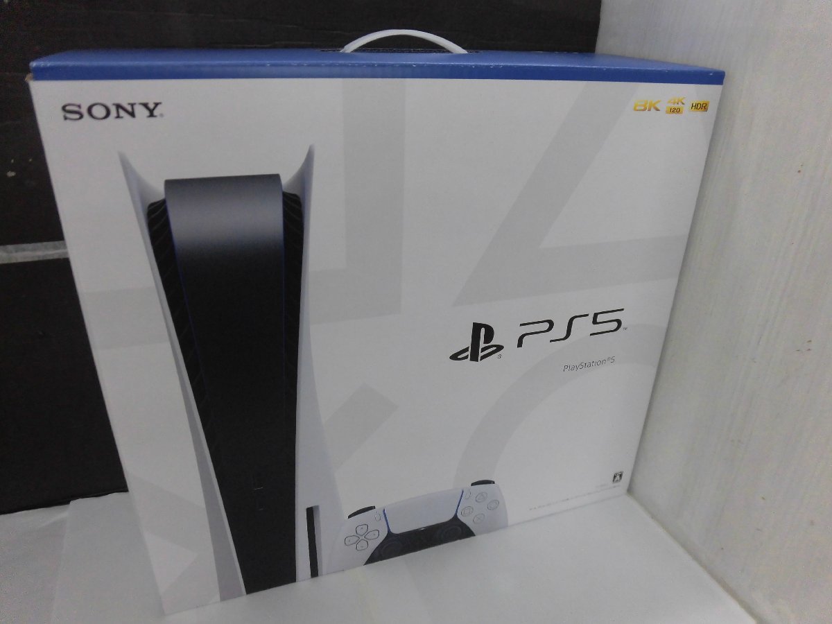 PS5 ディスクドライブ搭載モデル 本体 未使用品(やや箱イタミ有)_画像1