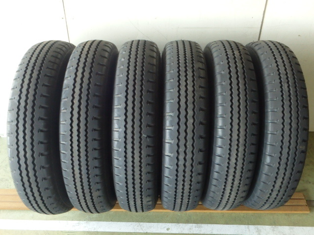 ヨコハマ MY807 195/85R16 114/112L 9.9分山 6本セット サマータイヤ
