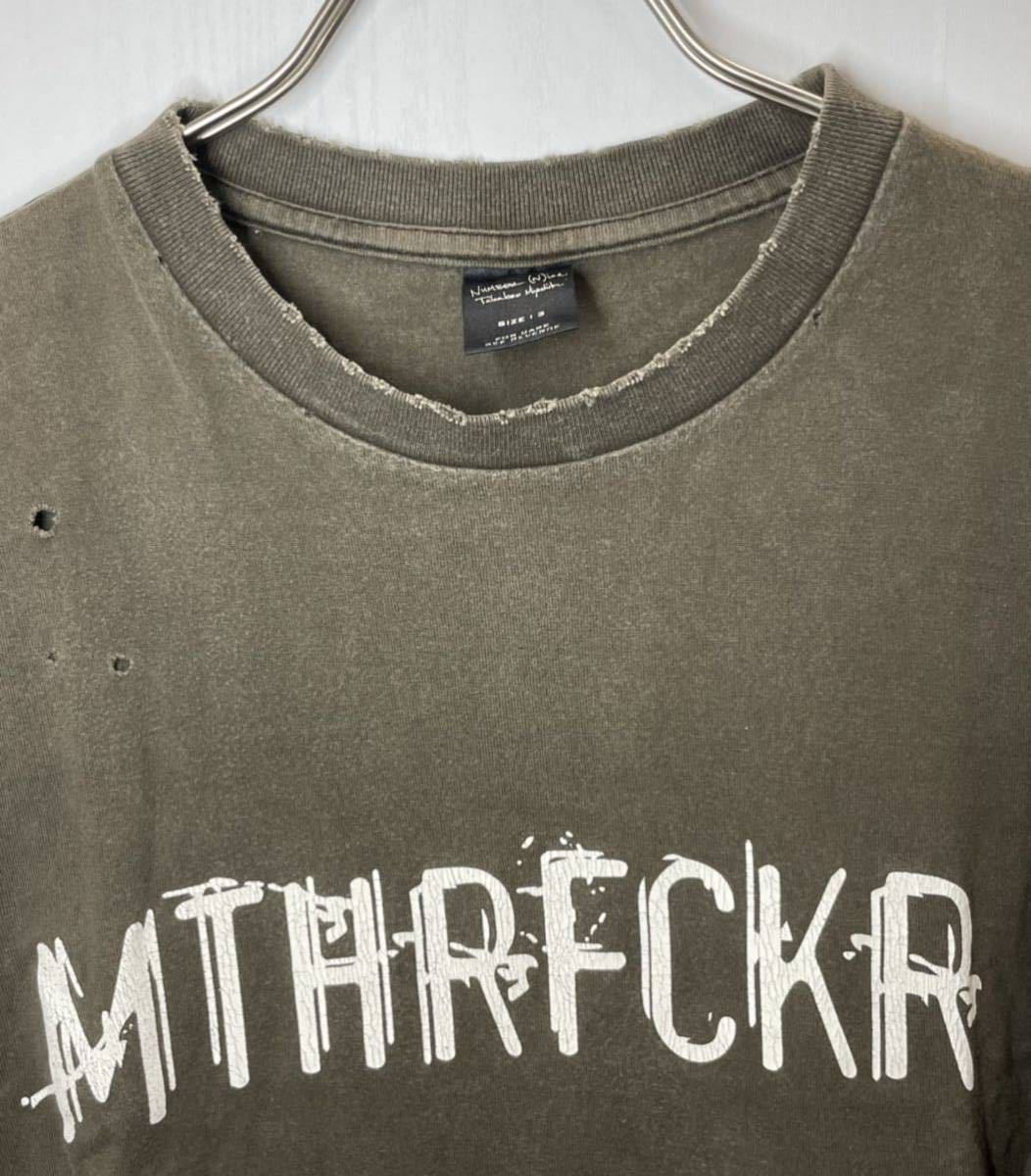 ナンバーナイン numbernine 05ss エミリー期 MTHRFCKR Tシャツ サイズ3
