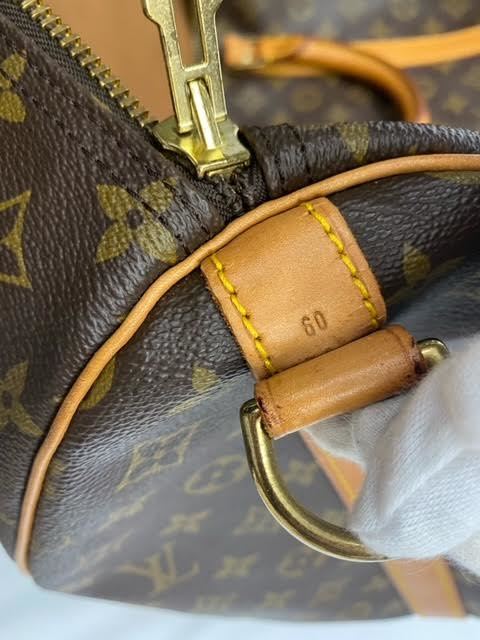 仙19　Louis Vuitton　ルイヴィトン　キーポル60　ボストンバッグ　M41422　大容量　ハイブランド　モノグラム　鍵有　トラベルバッグ　