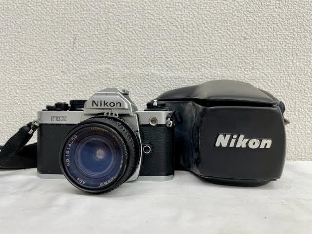 仙21 【ジャンク品】 Nikon ニコン カメラ FM2 レンズ/OSAWA MC1：2.8