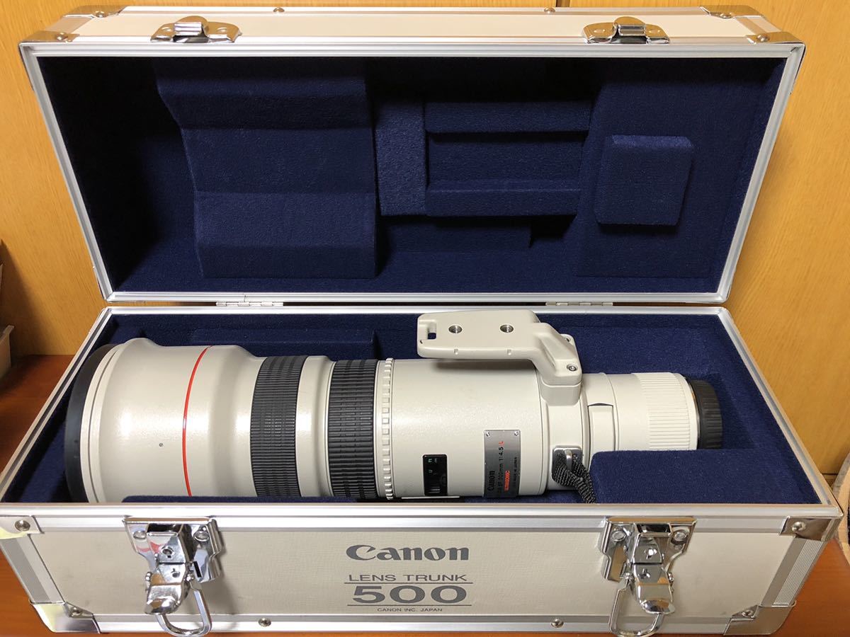 Canon EF500mm f4.5L USM アルミトランクケース付属 キヤノン 超望遠レンズ