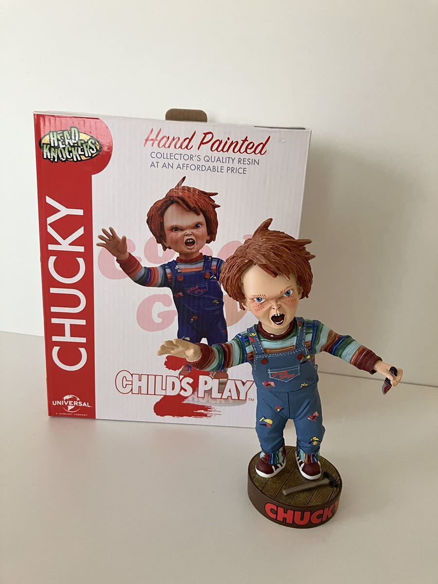 CHILDS PLAY2(チャイルドプレイ)HEAD KNOCKERS/チャッキー/ヘッドノッカー・ボビングヘッド/CHUCKY/NECA(ネカ)_画像1