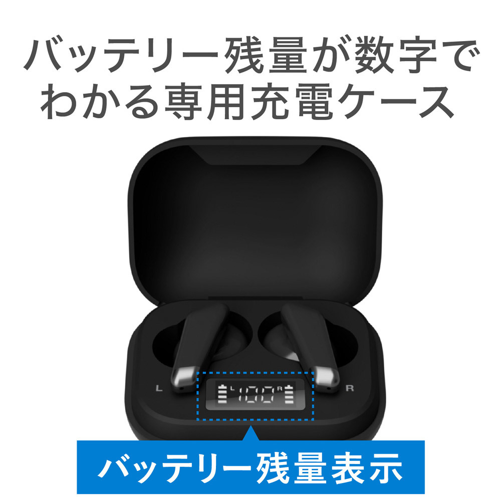 完全ワイヤレスイヤホン 指一本で何でも操作！手軽に使える グリーンハウス GH-TWSN-WH/1165/送料無料_画像6