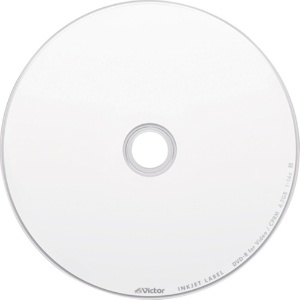 録画用 DVD-R CPRM 120分 10枚 ホワイトプリンタブル 16倍速 ビクター VHR12JP10SJ1/6283ｘ１個/送料無料メール便_画像2