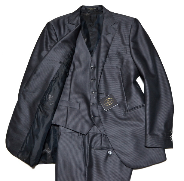 新品未使用 高級 CORNELIANI コルネリアーニ 3ピース グレー www