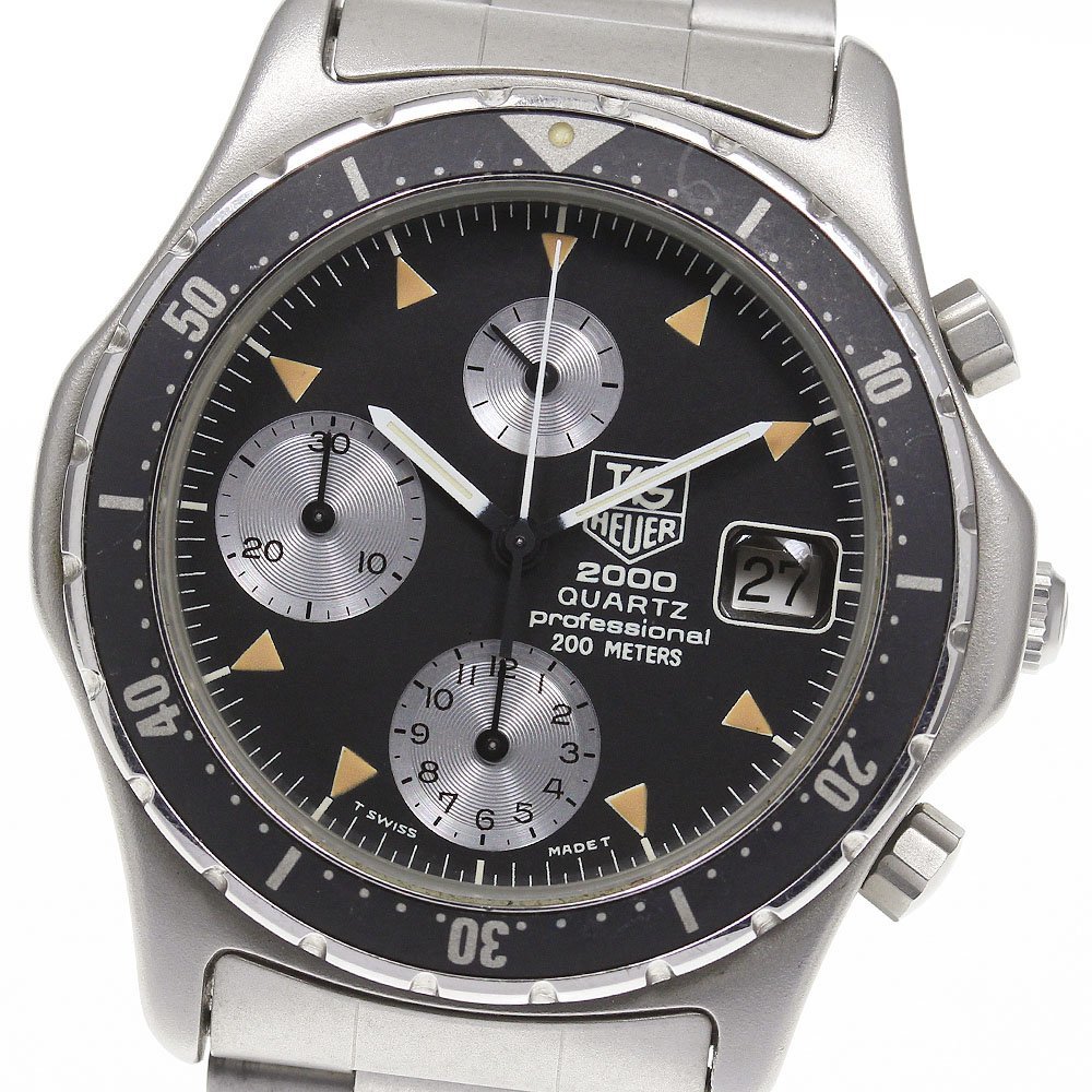 TAG HEUER】タグホイヤー 2000シリーズ クロノグラフ 273.006/1