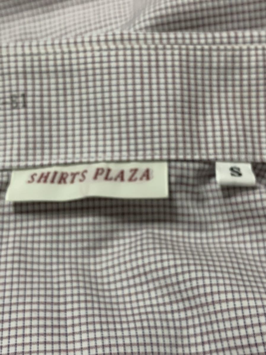 新品タグ付き　SHIRTS PLAZA 長袖シャツ　形態安定　スキッパー襟_画像7