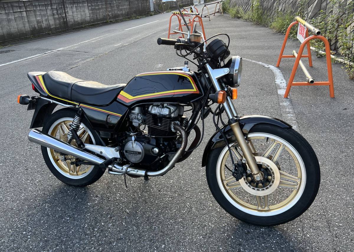 ヤフオク Cb400n 車検長い ホーク3 国内登録済み Cb250n