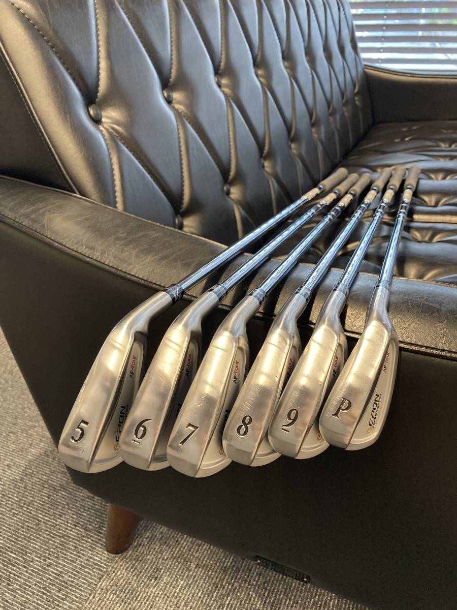 ☆EPON☆エポン☆AF-Tour CB☆アイアン 5~PW 6本セット☆USED