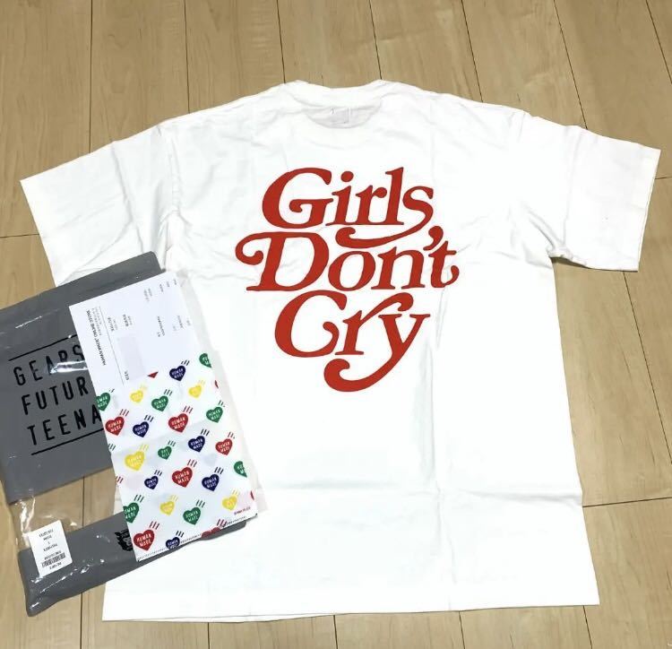 HUMAN MADE X GIRLS DON'T CRY TEE SS20 SIZE XL ガールズドントクライ ロゴTシャツ