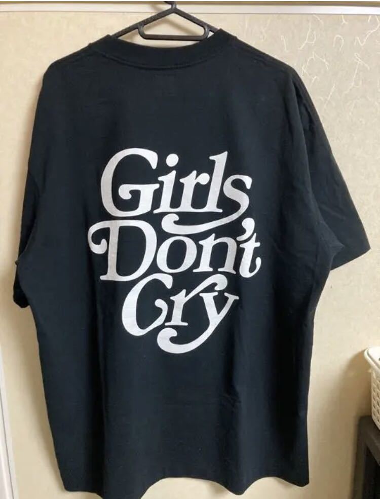 HUMAN MADE X GIRLS DON'T CRY TEE SS20 SIZE XL ガールズドントクライ ロゴTシャツ BLACK