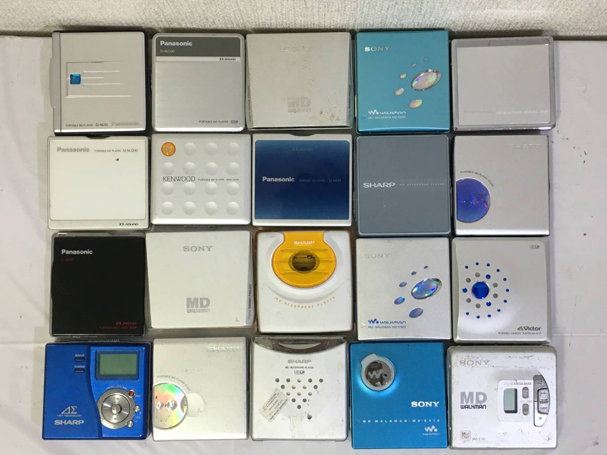 C209 ポータブルMDプレーヤー 100台 まとめ売り SONY Hi-MD WALKMAN