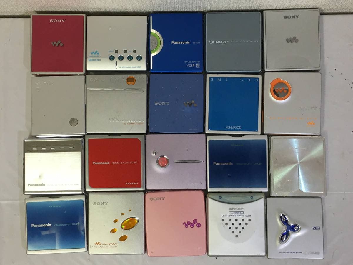 C209 ポータブルMDプレーヤー 100台 まとめ売り SONY Hi-MD WALKMAN