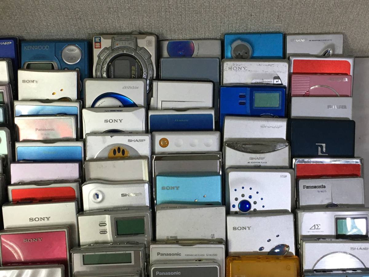 C209 ポータブルMDプレーヤー 100台 まとめ売り SONY Hi-MD WALKMAN