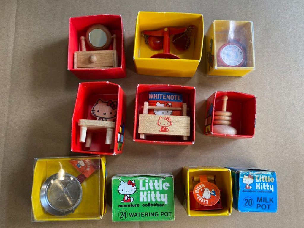 サンリオ リトルキティ ミニチュアコレクション まとめて 33種 サンリオ リトルキティ ミニチュアコレクション まとめて 33種