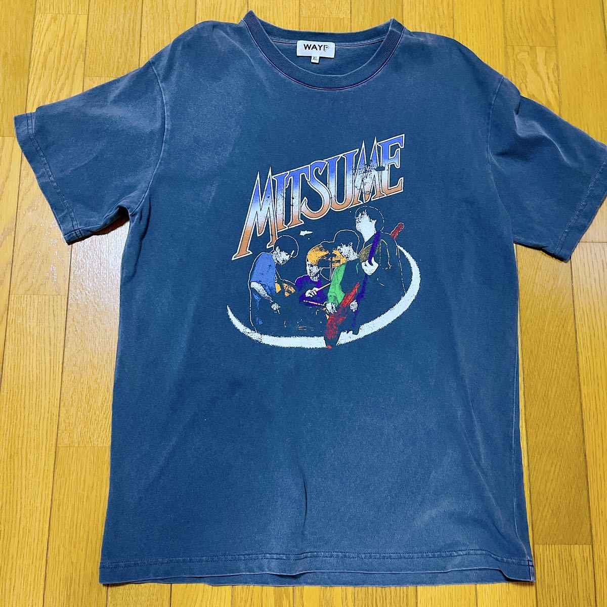 Mitsume Tシャツ XL ビンテージ加工 berberjin waype