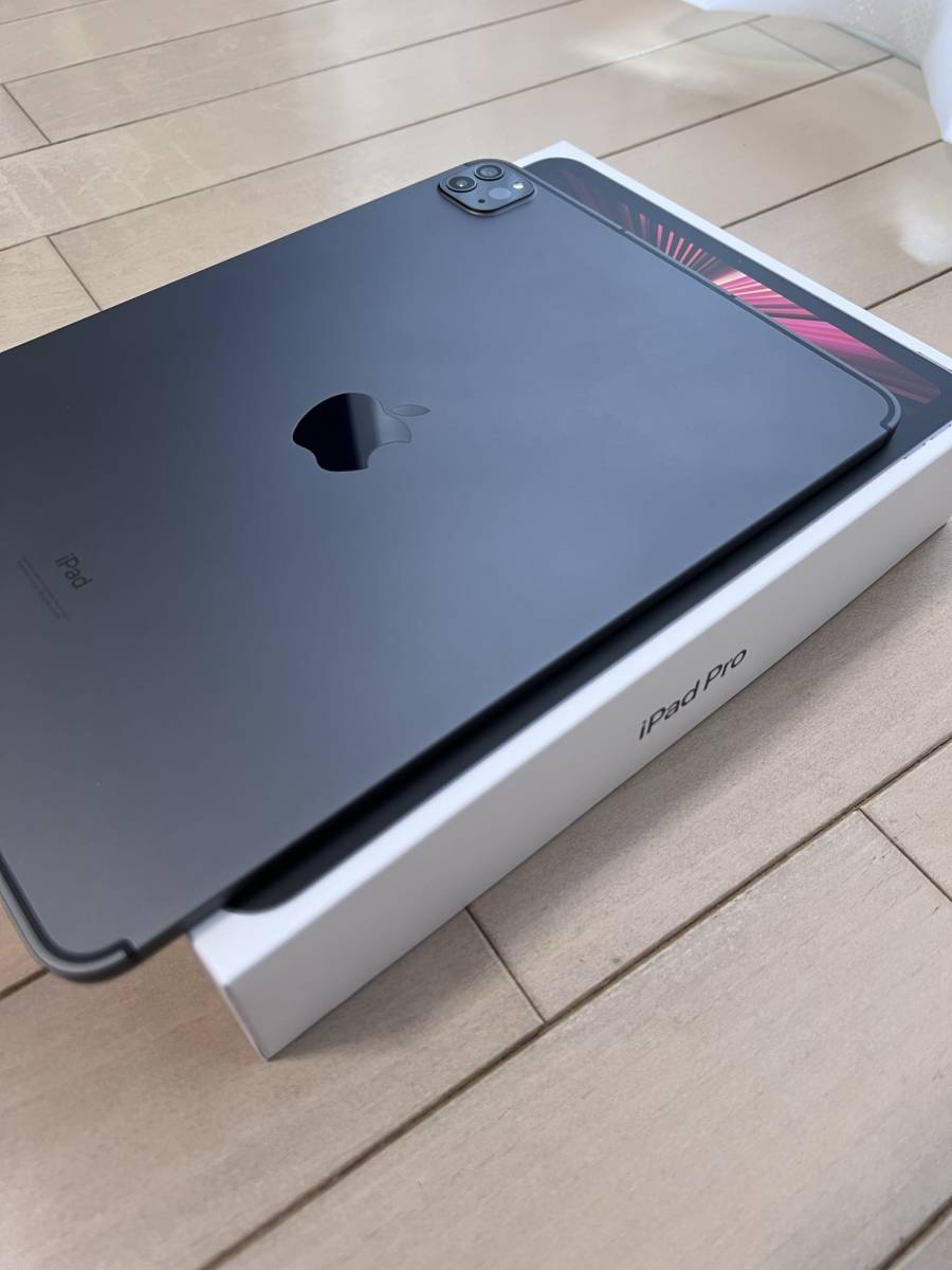 □11インチ iPad Pro Wi-Fi + Cellular 256GB スペースグレイ(第3世代