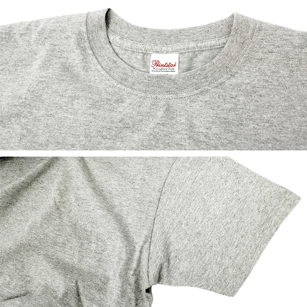 【新品】 L レッド 半袖 Tシャツ メンズ 大きいサイズ スーパー ヘビーウェイト 厚手 7.4オンス 無地 クルーネック カットソー_画像6