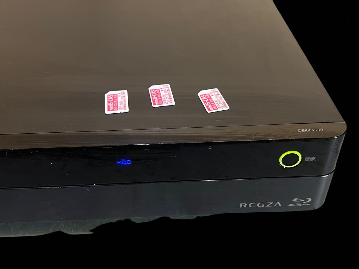 東芝 TOSHIBA REGZA HDD&ブルーレイディスクレコーダー DBR-M590 4TB