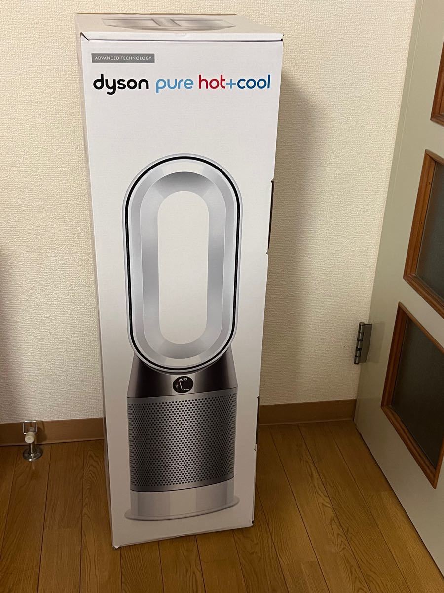 【交換フィルター付き】【超美品】dyson Pure Hot＋Cool 空気清浄ファンヒーター HP 04 WS N  