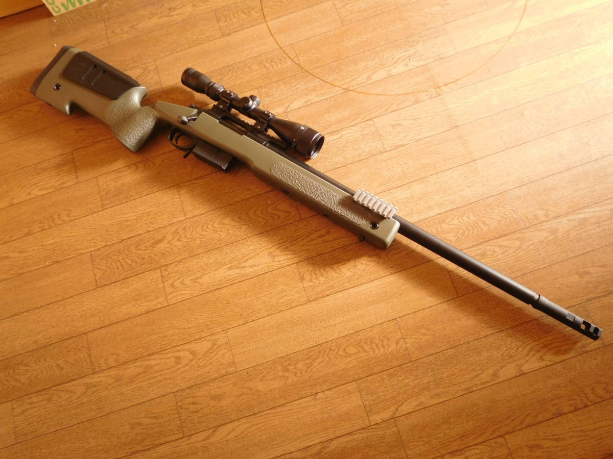 東京マルイ M40A5 OD色 マルイプロスコープズーム付き www.pn