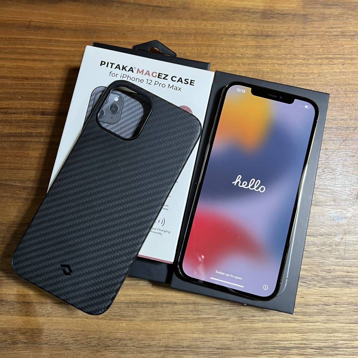 iPhone 12 Pro Max 512GB グラファイト SIMフリー おまけ付き devsoft