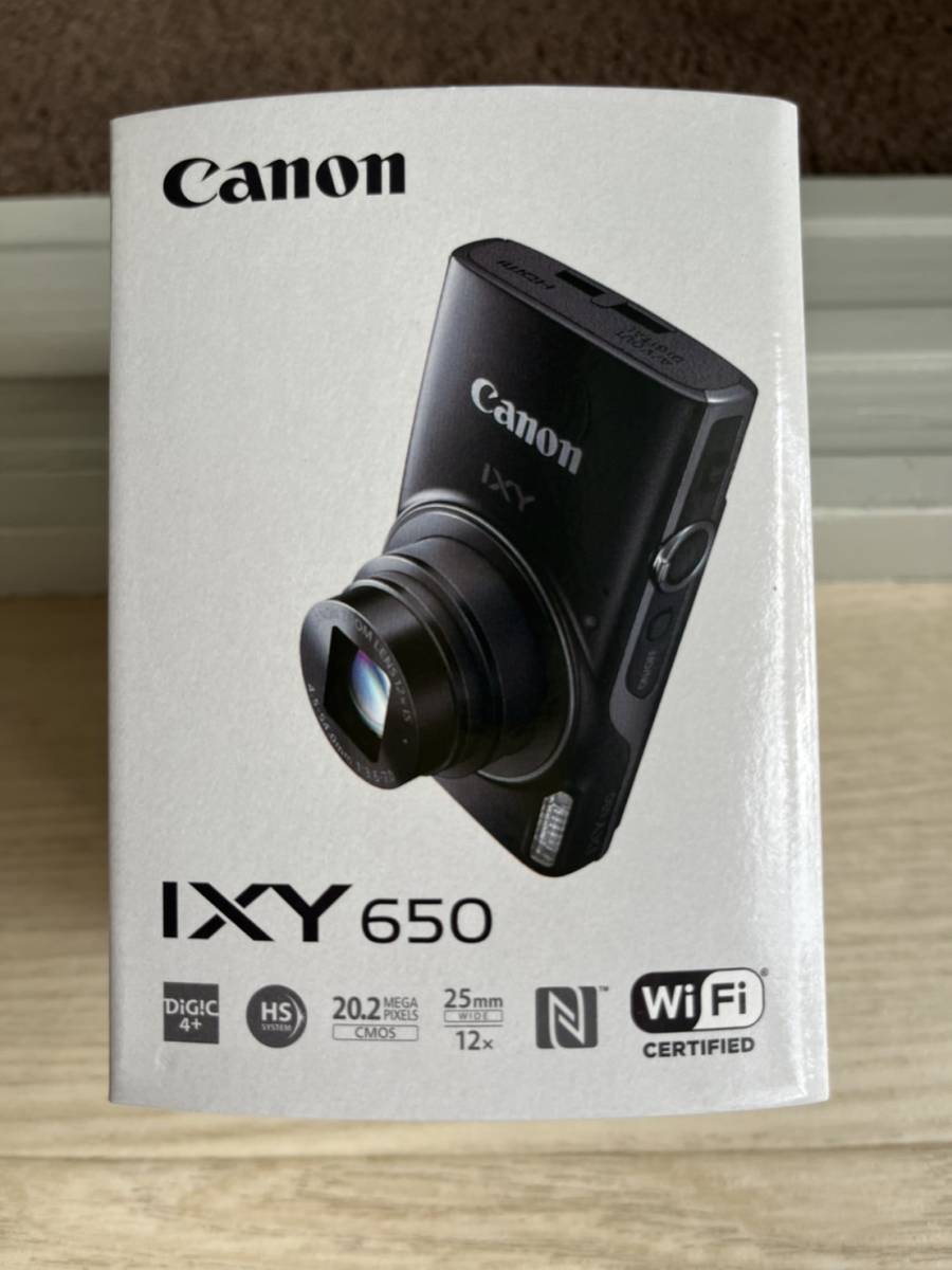 素晴らしい品質 CANON デジタルカメラ IXY 650 コンデジ IXY650-BK