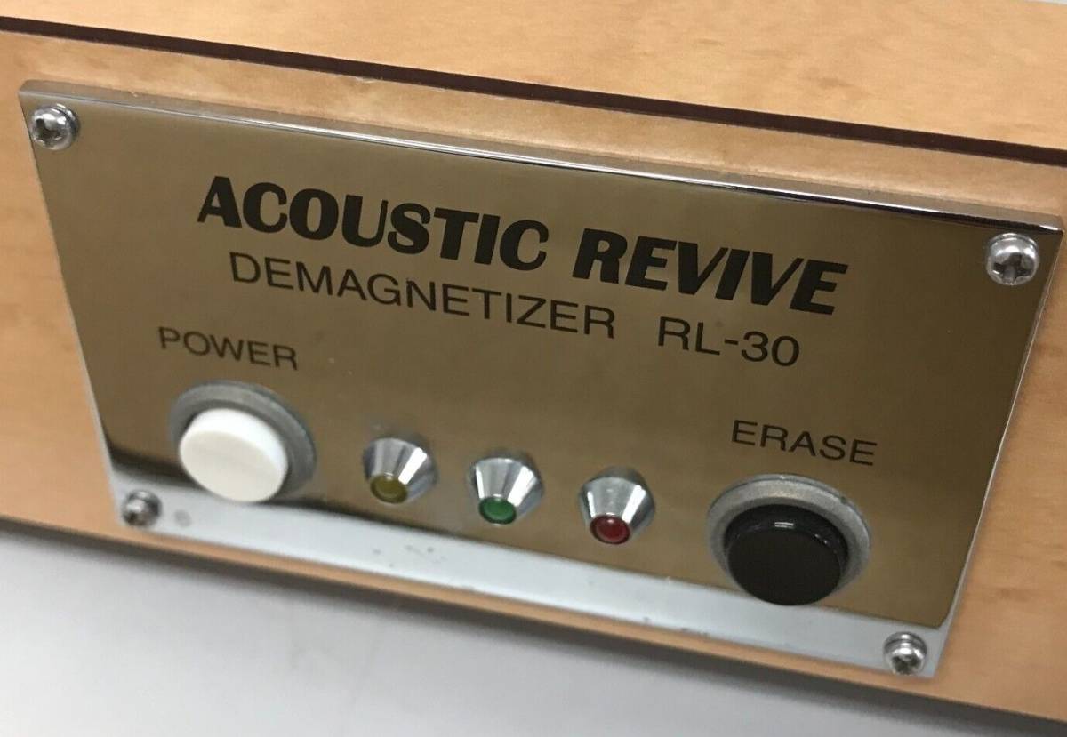 ACOUSTIC REVIVE RL-30MKIII アナログレコード 消磁器 元箱付き | www