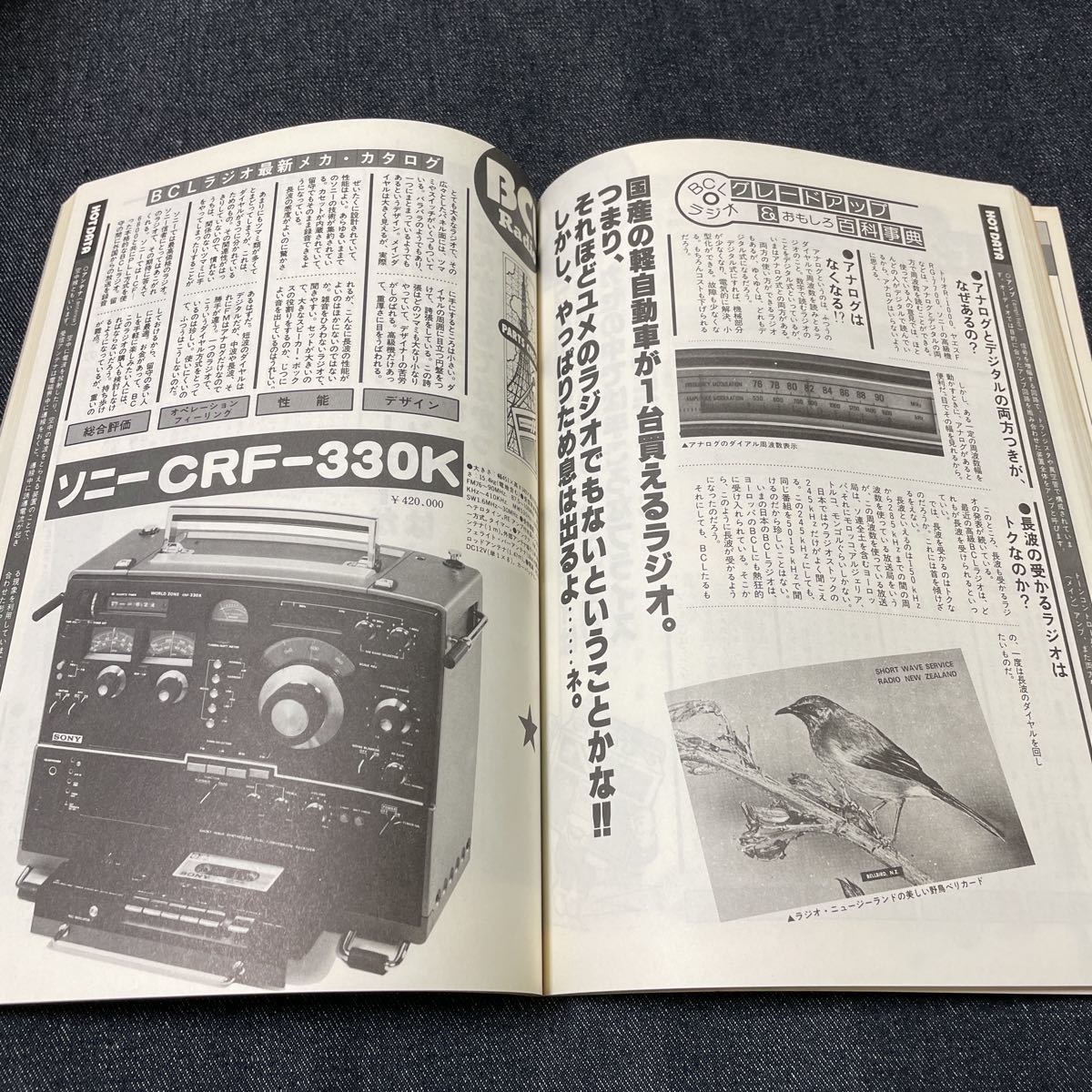 ★希少 BCLラジオ&ラジカセ大研究　季刊ランラジオ Runradio 1980年No.5 ベリカード　SONY national_画像6