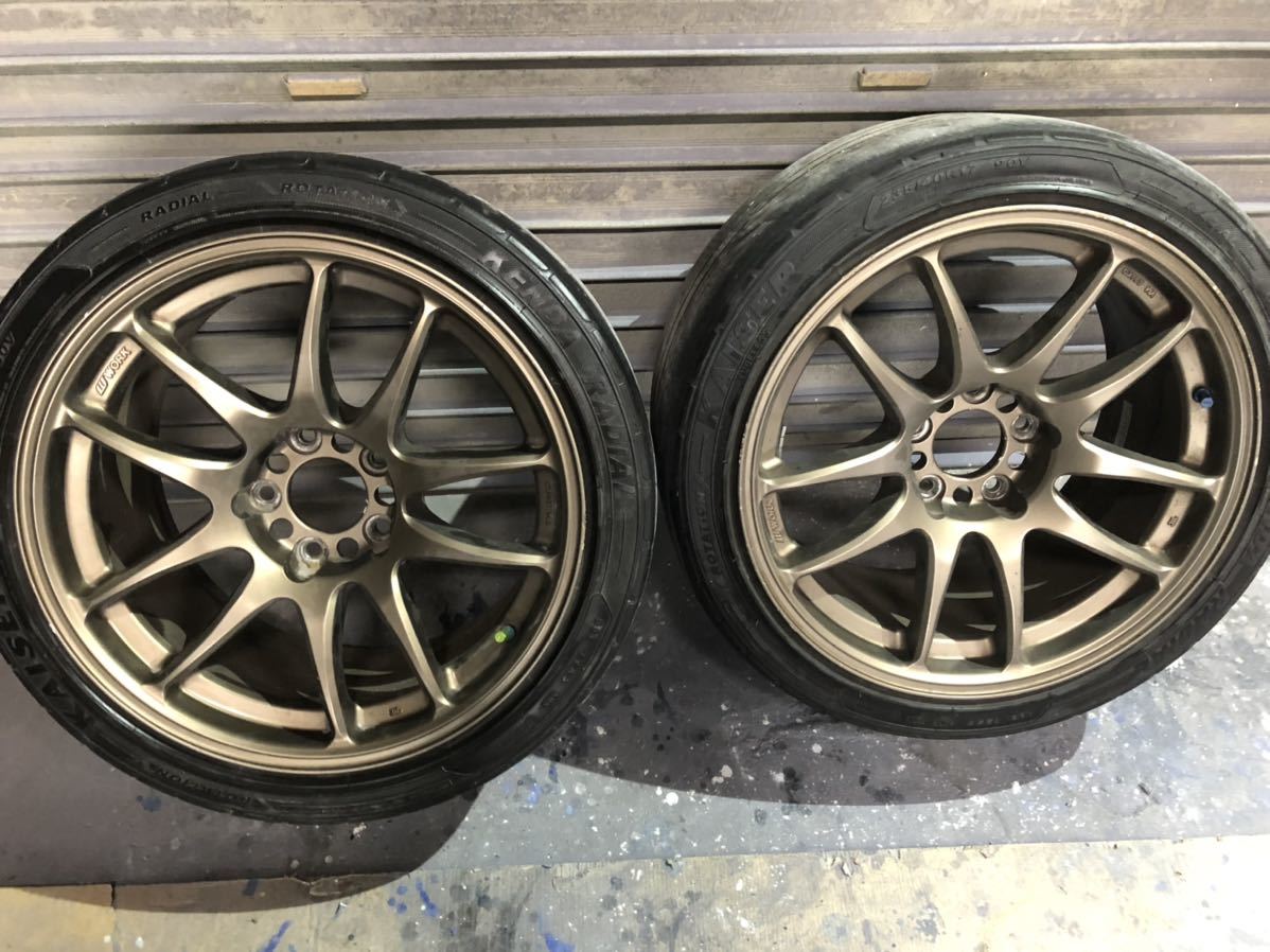 2本セット ワークエモーションCR KAI 9J+28 S15シルビアスペックR