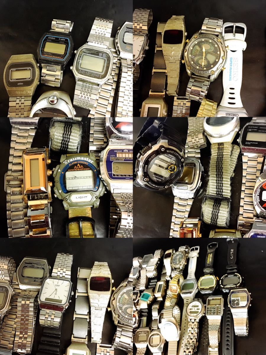Z0465 レトロ デジタル 腕時計 28本 セイコー シチズン アルバ カシオ
