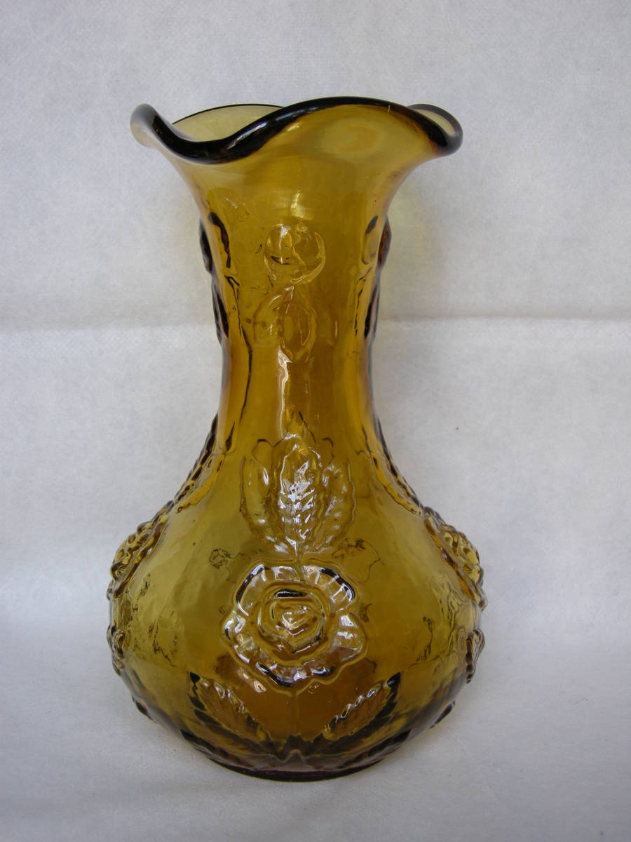 [ Portugal made glass vase hand made ]