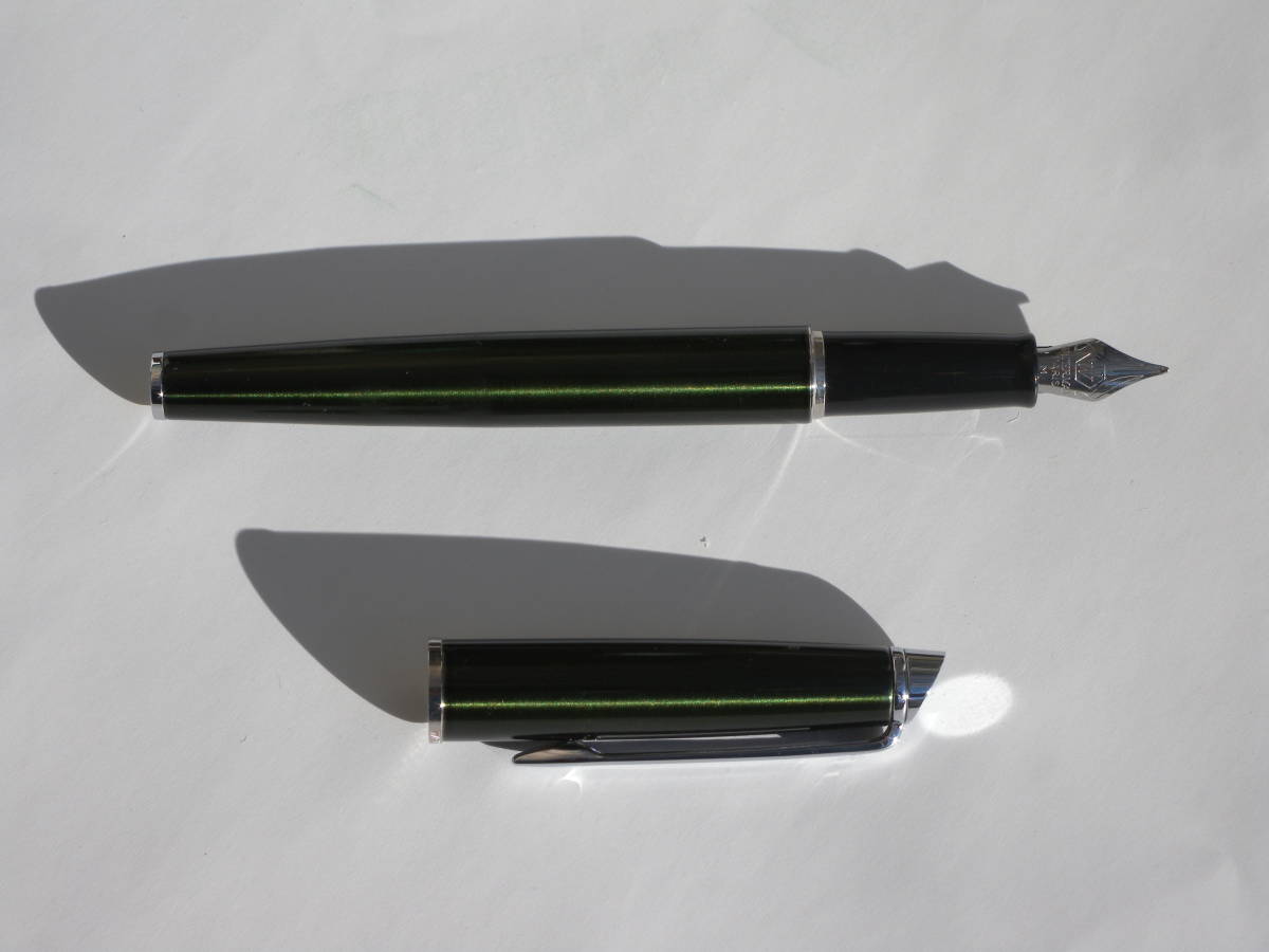 Waterman Metropolitan Essential Fauntain Pen ウォーターマン 万年筆 Green 緑_画像2